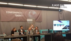 Participamos en SAM 19, el primer evento de Movilidad Aérea Sostenible que se celebra en España